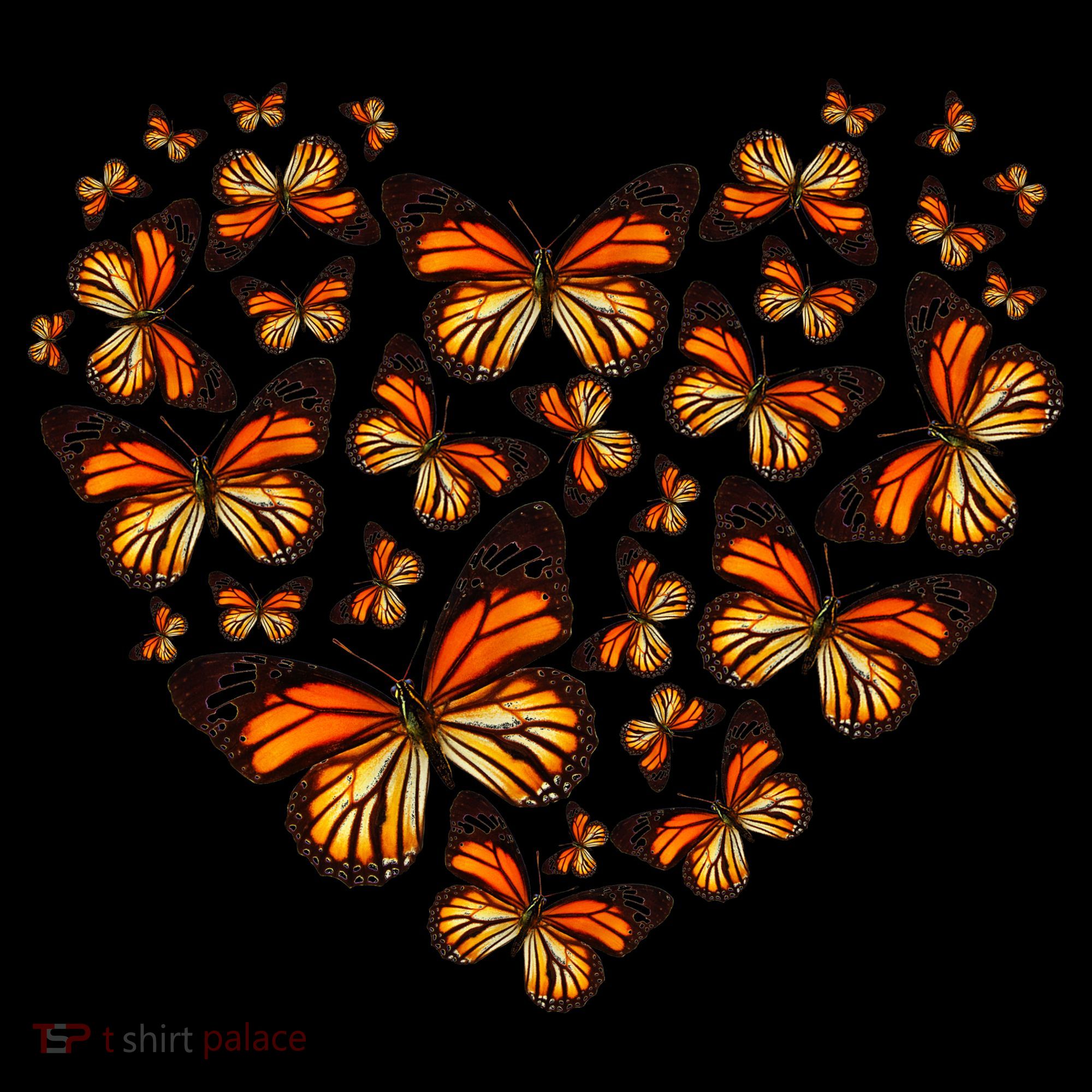Monarch Butterfly Heart Coffee Mug