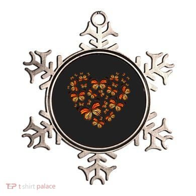 Monarch Butterfly Heart Ornament