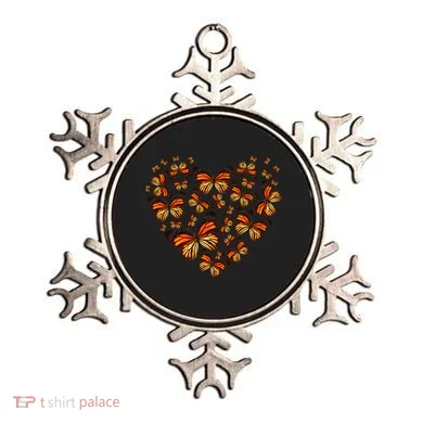 Monarch Butterfly Heart Ornament