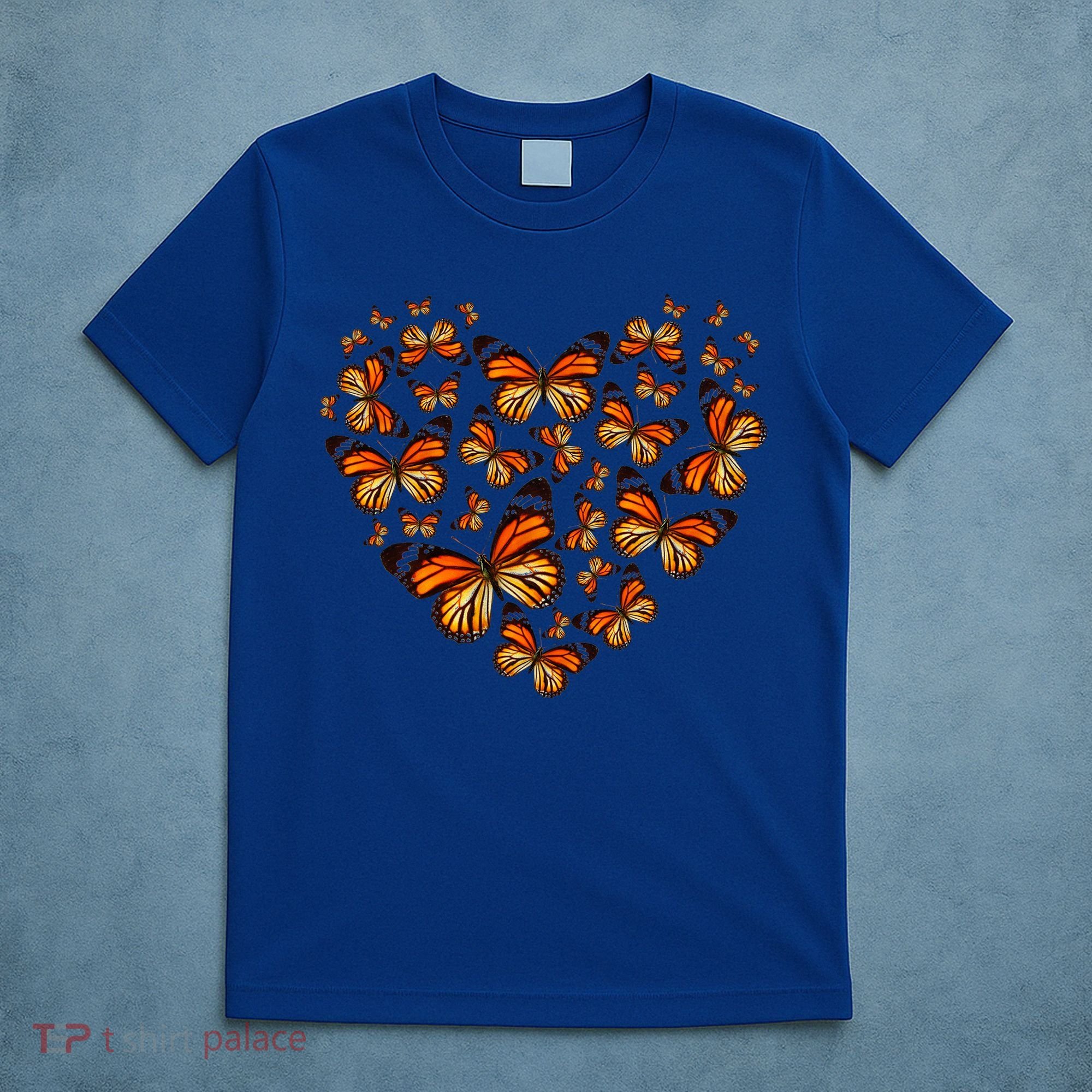 Monarch Butterfly Heart T-Shirt