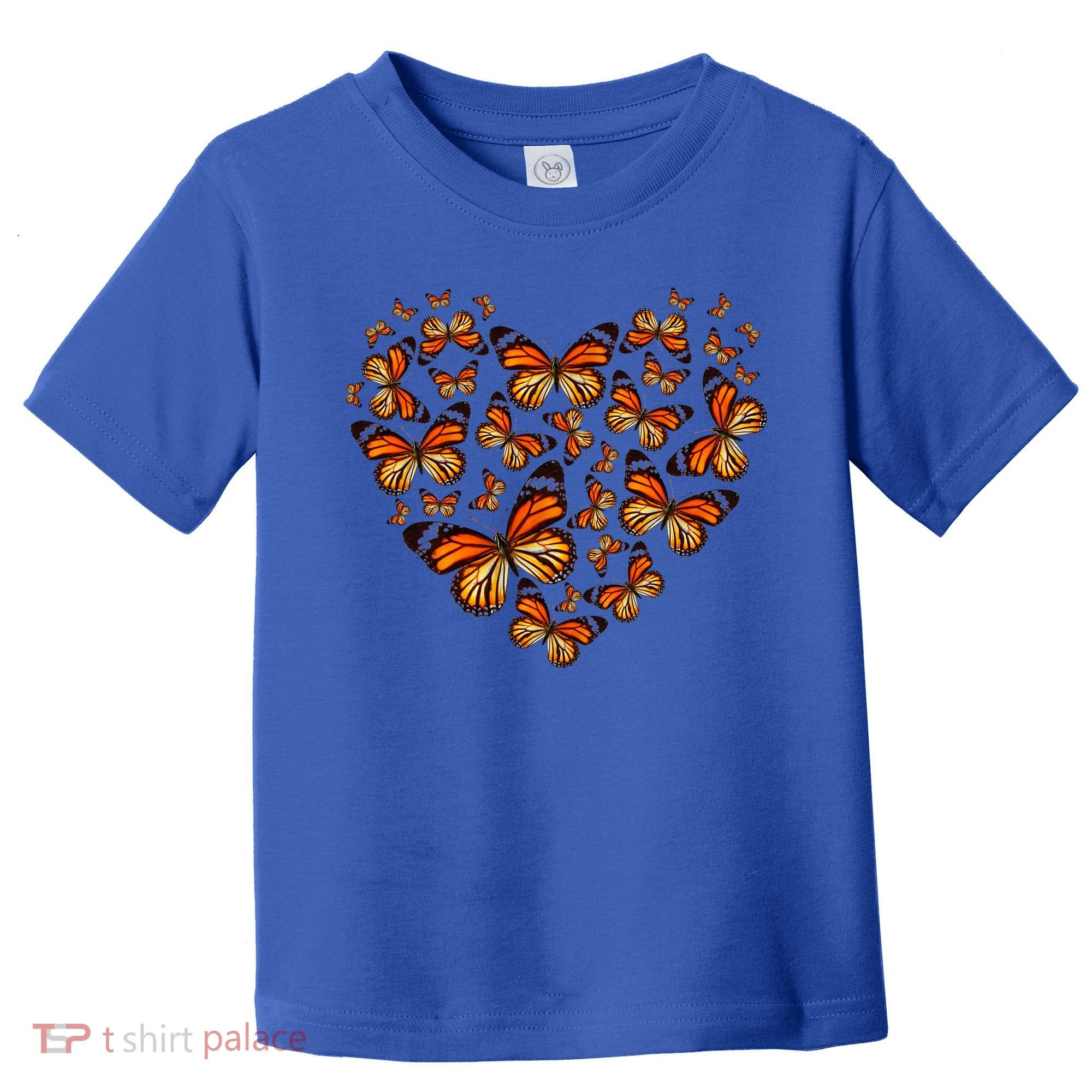 Monarch Butterfly Heart Toddler T-Shirt