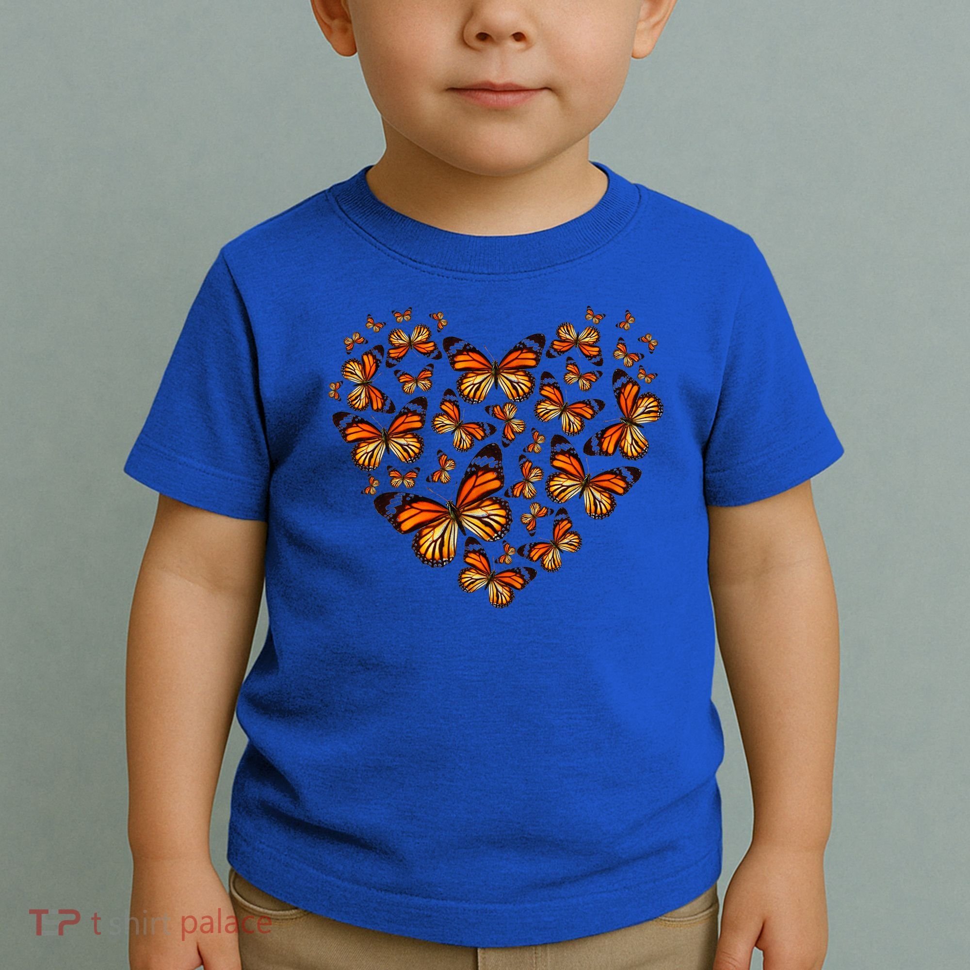 Monarch Butterfly Heart Toddler T-Shirt