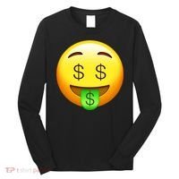 Money Emoji Long Sleeve Shirt thumb 0