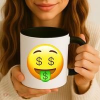 Money Emoji Coffee Mug thumb 3