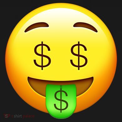 Money Emoji Tall Hoodie