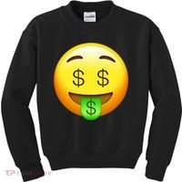 Money Emoji Kids Sweatshirt thumb 0