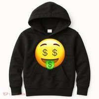 Money Emoji Kids Hoodie thumb 0