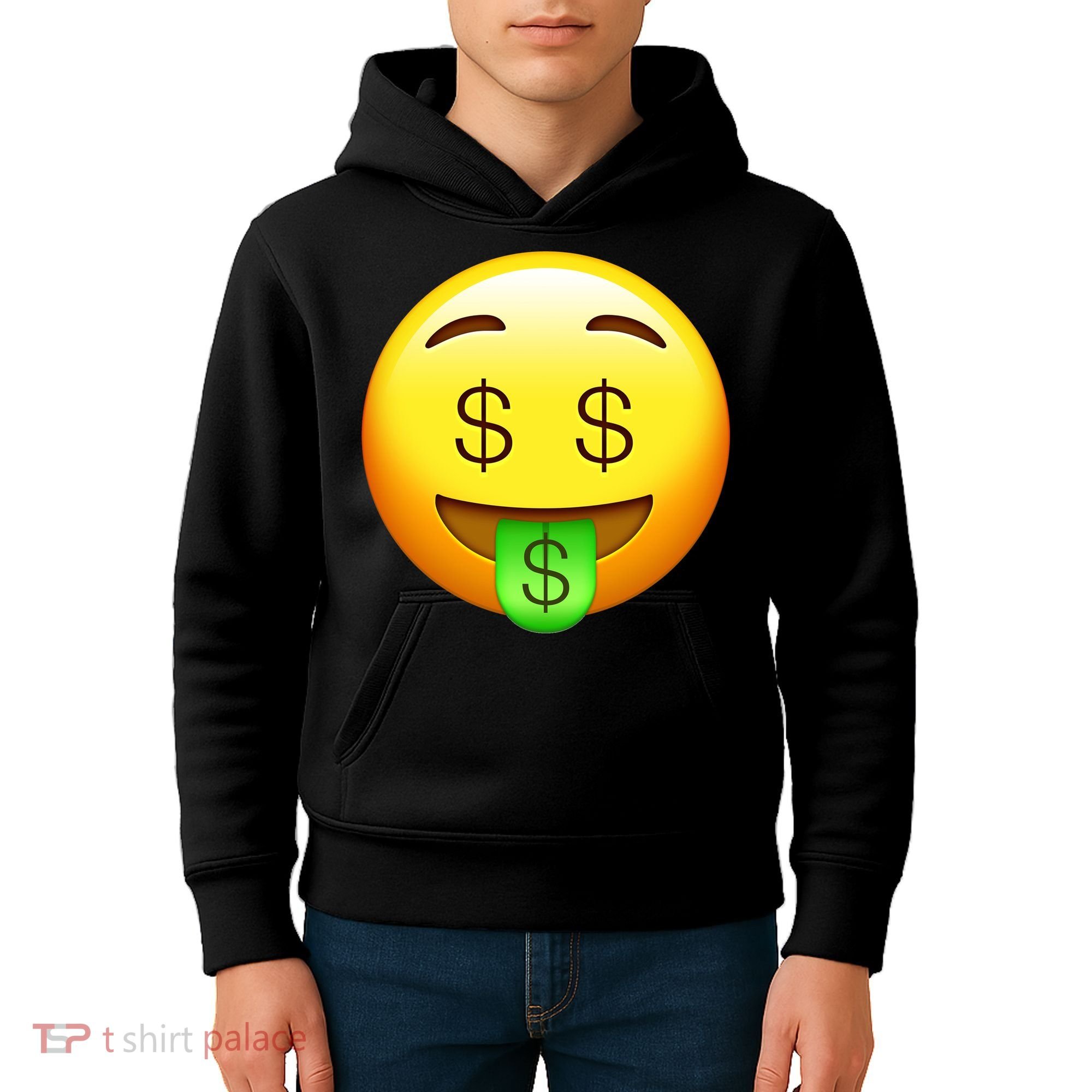 Money Emoji Kids Hoodie
