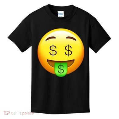 Money Emoji Kids T-Shirt