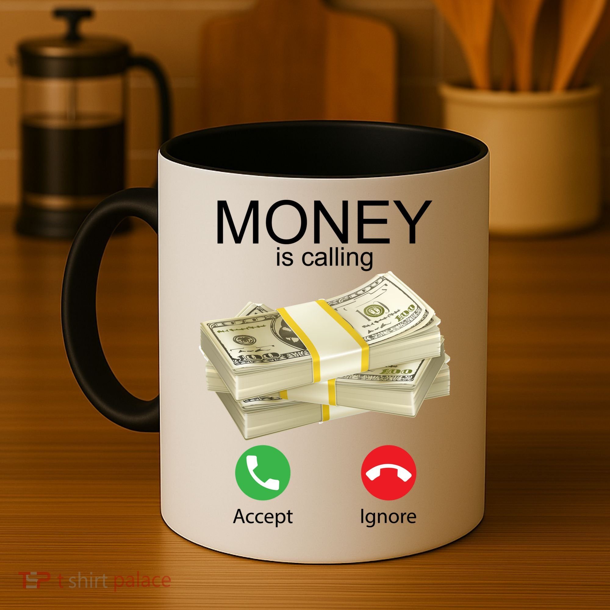 Money Is Calling Coffee Mug