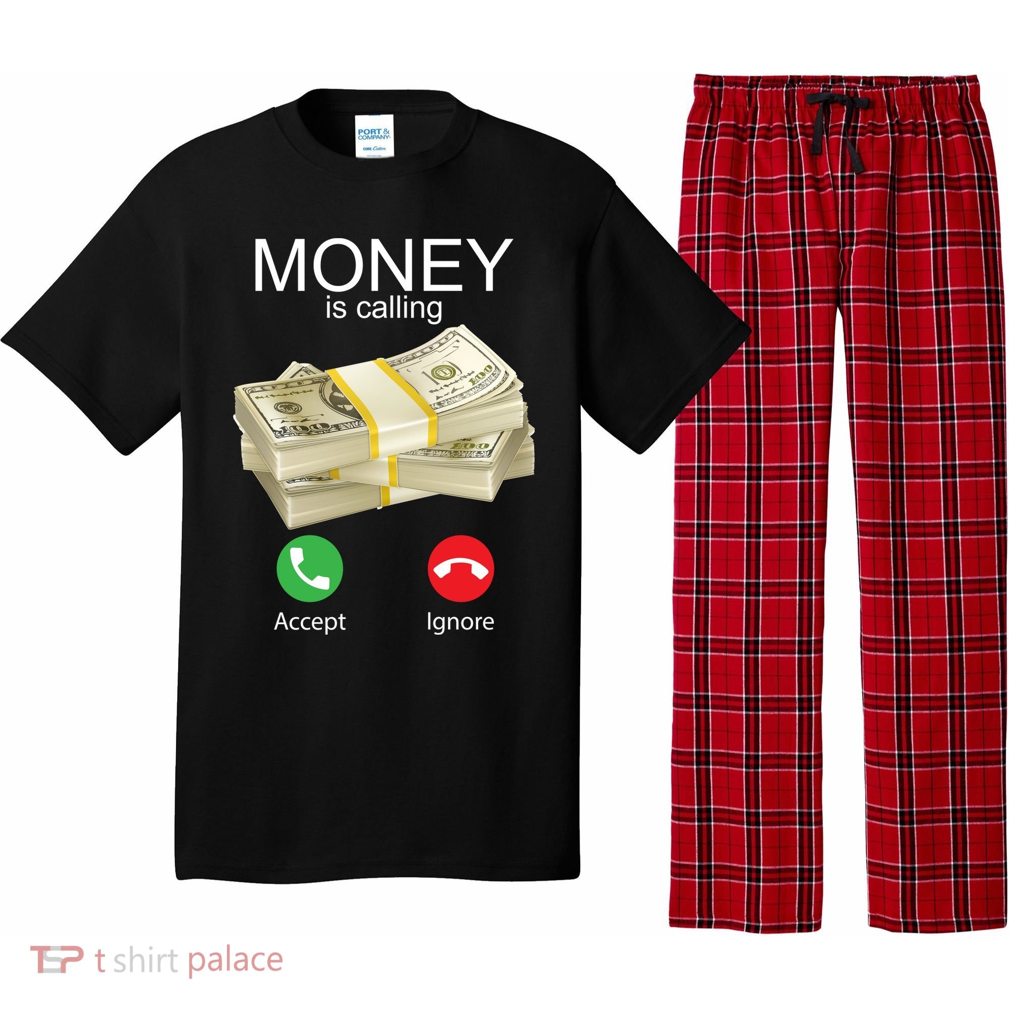Money Is Calling Pajama Set