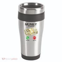 Money Is Calling 16oz Travel Tumbler thumb 0