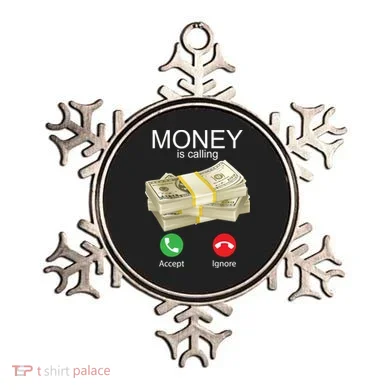 Money Is Calling Ornament