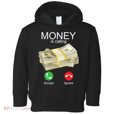 Money Is Calling Toddler Hoodie