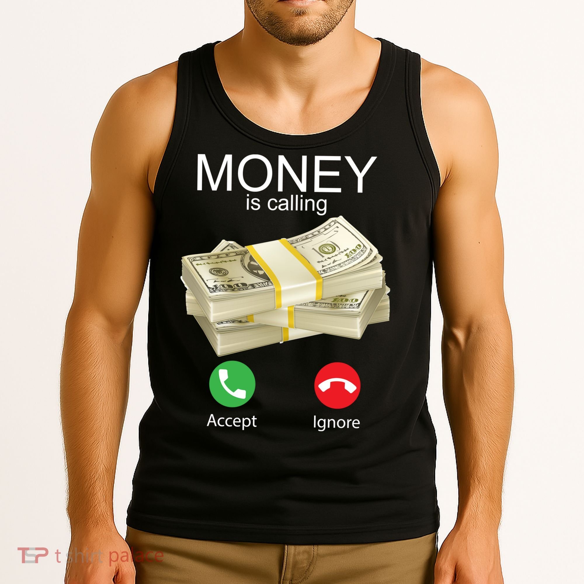 Money Is Calling Tank Top