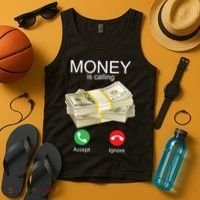 Money Is Calling Tank Top thumb 4