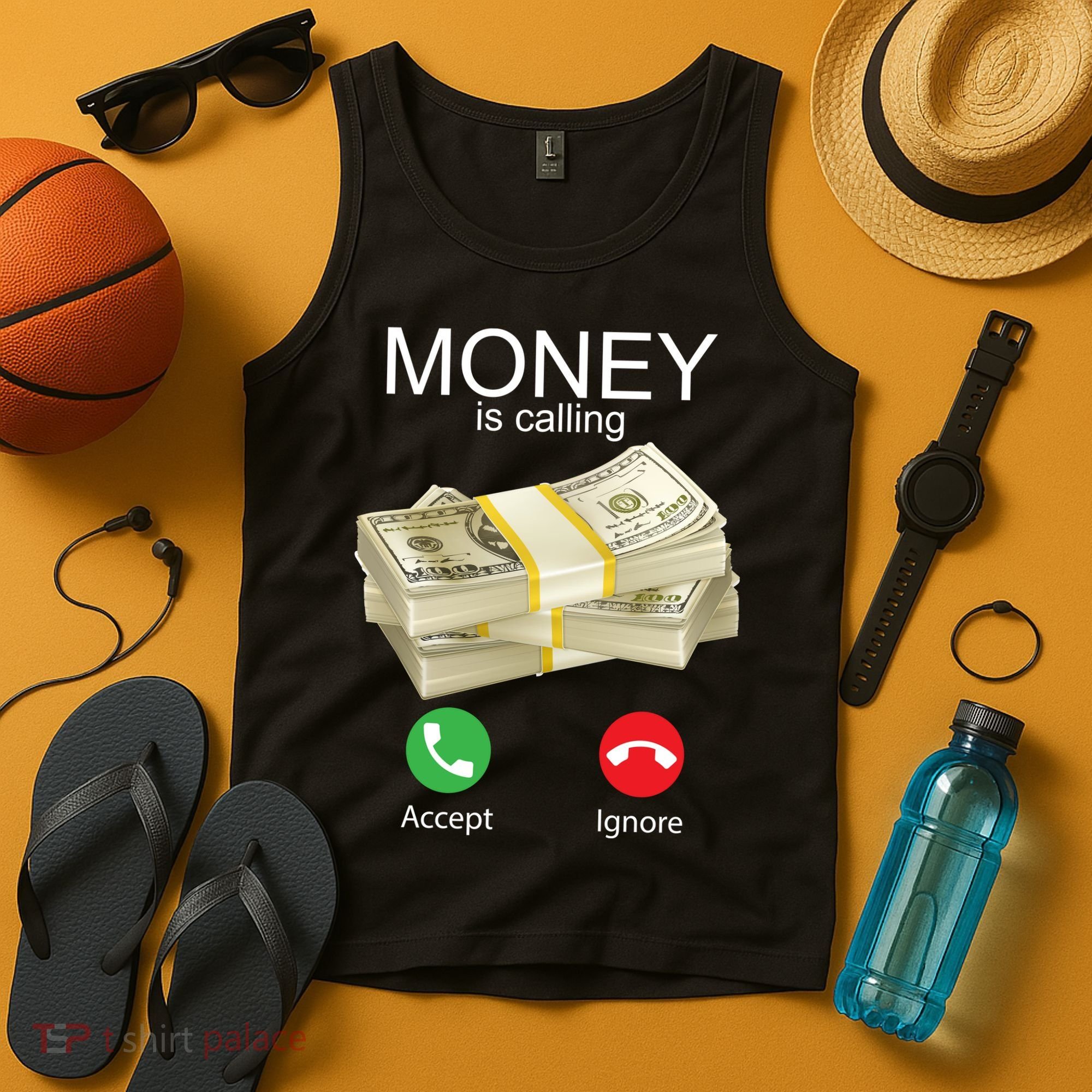Money Is Calling Tank Top