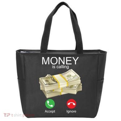 Money Is Calling Tote Bag