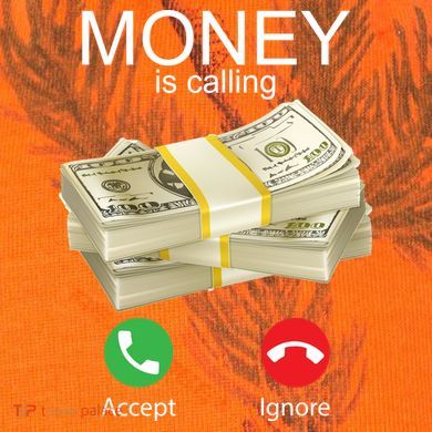 Money Is Calling Kati Licensed 12" Camo Cuffed Beanie