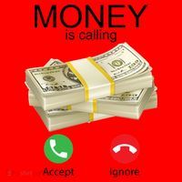 Money Is Calling Santa Hat thumb 1