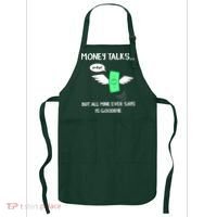 Money Talks But All Mine Ever Says Goodbye Apron thumb 0