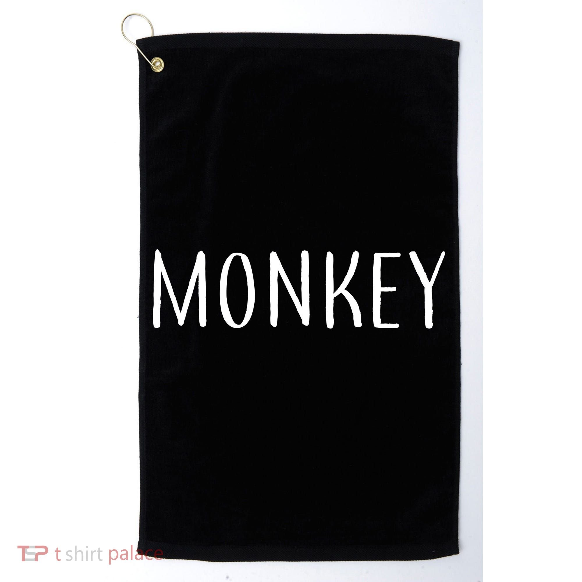 Monkey Golf Towel