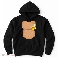 Monkey Ape Belly Costume Hoodie thumb 0