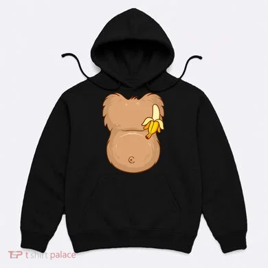 Monkey Ape Belly Costume Hoodie