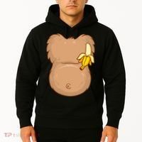 Monkey Ape Belly Costume Hoodie thumb 2