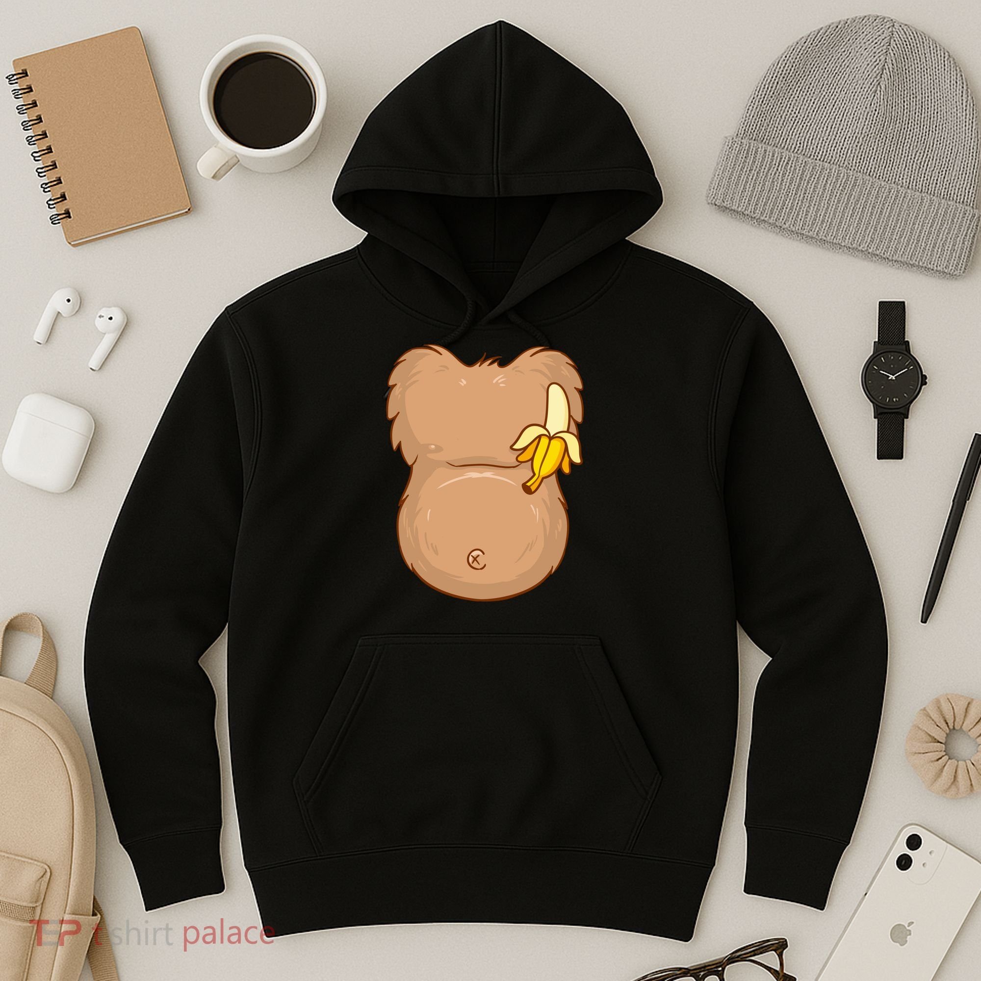 Monkey Ape Belly Costume Hoodie