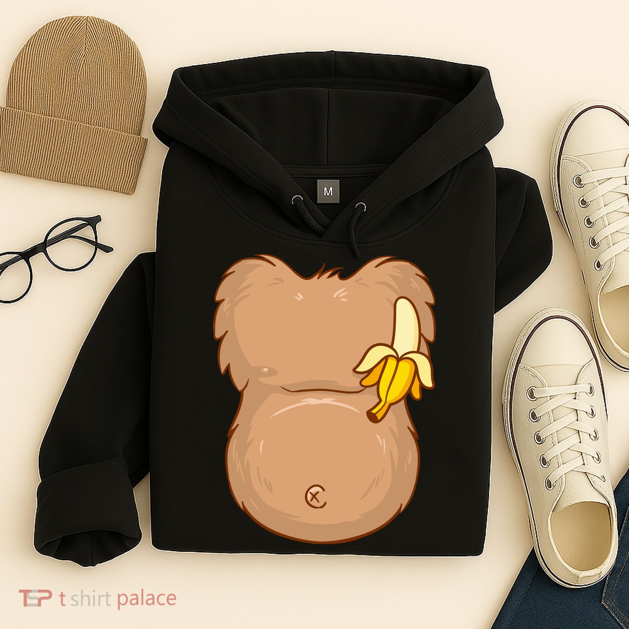 Monkey Ape Belly Costume Hoodie