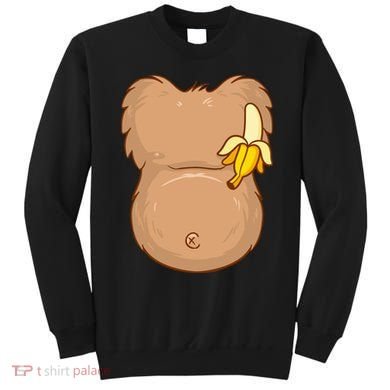 Monkey Ape Belly Costume Sweatshirt