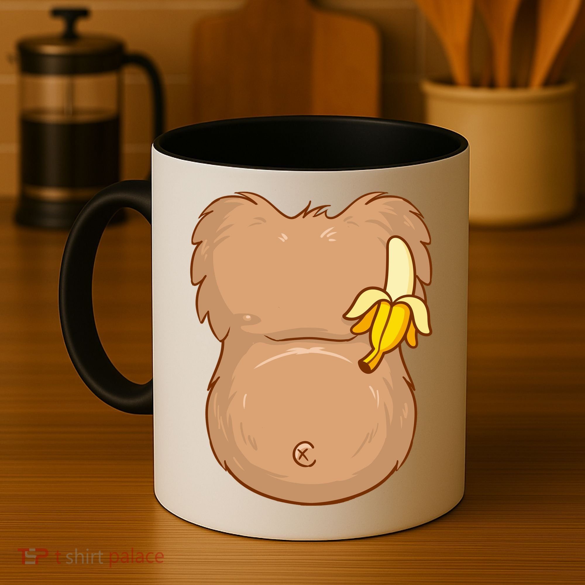 Monkey Ape Belly Costume Coffee Mug