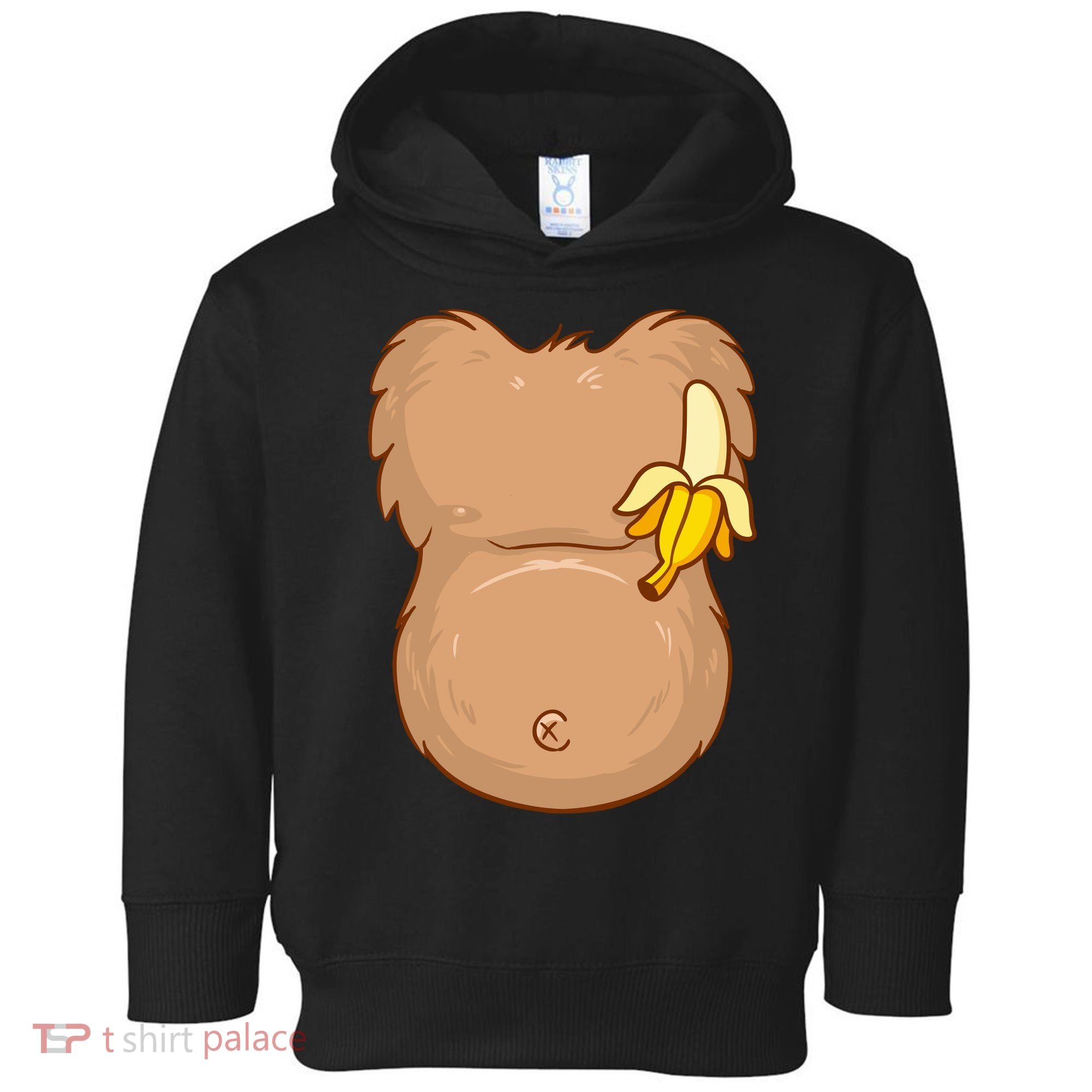 Monkey Ape Belly Costume Toddler Hoodie