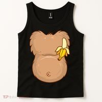 Monkey Ape Belly Costume Tank Top thumb 2