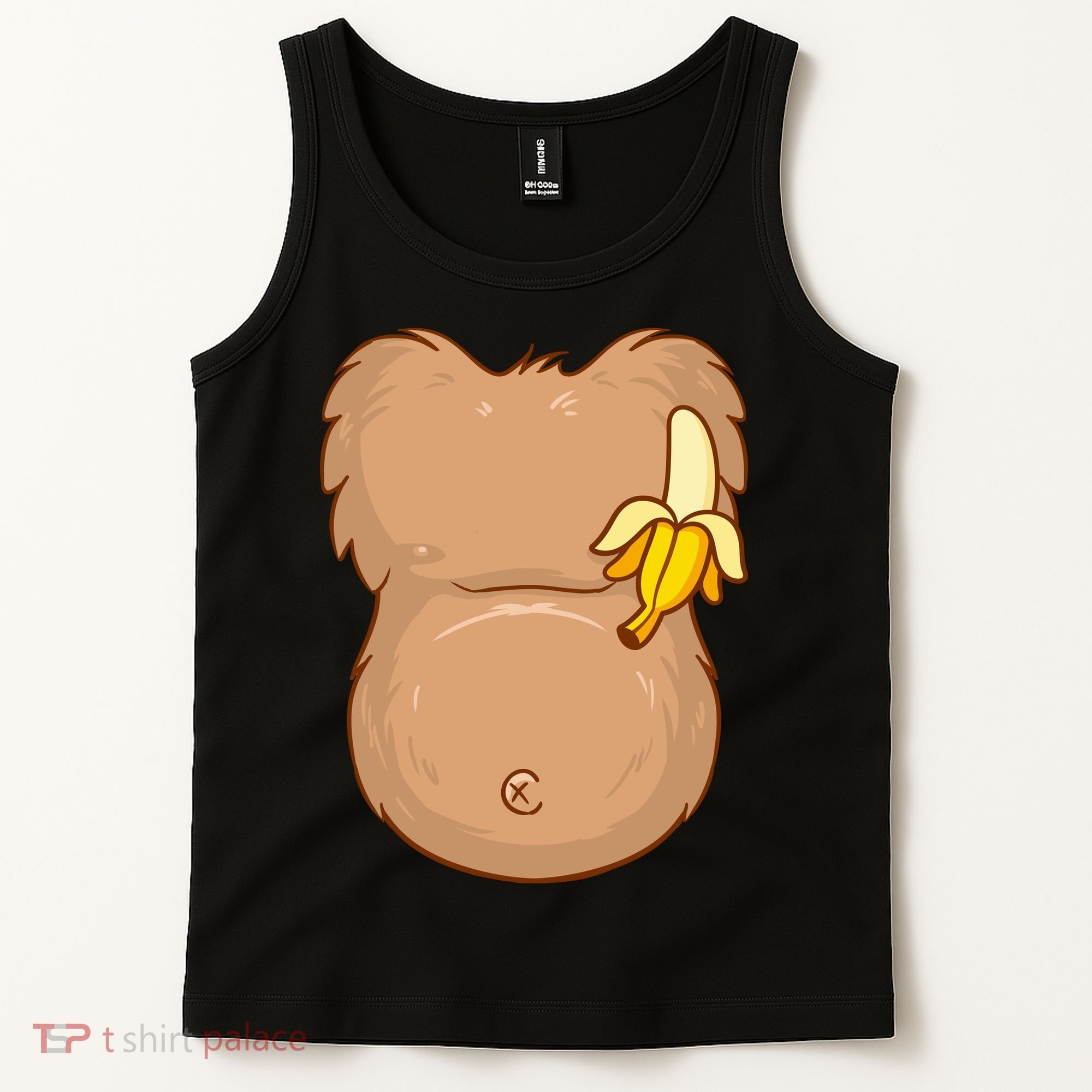 Monkey Ape Belly Costume Tank Top