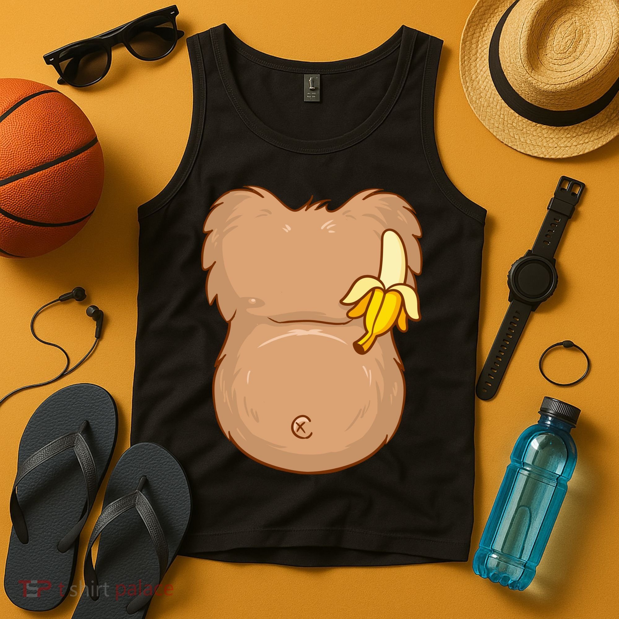 Monkey Ape Belly Costume Tank Top