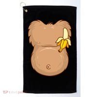 Monkey Ape Belly Costume Golf Towel thumb 0