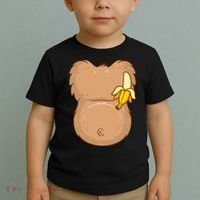 Monkey Ape Belly Costume Toddler T-Shirt thumb 2