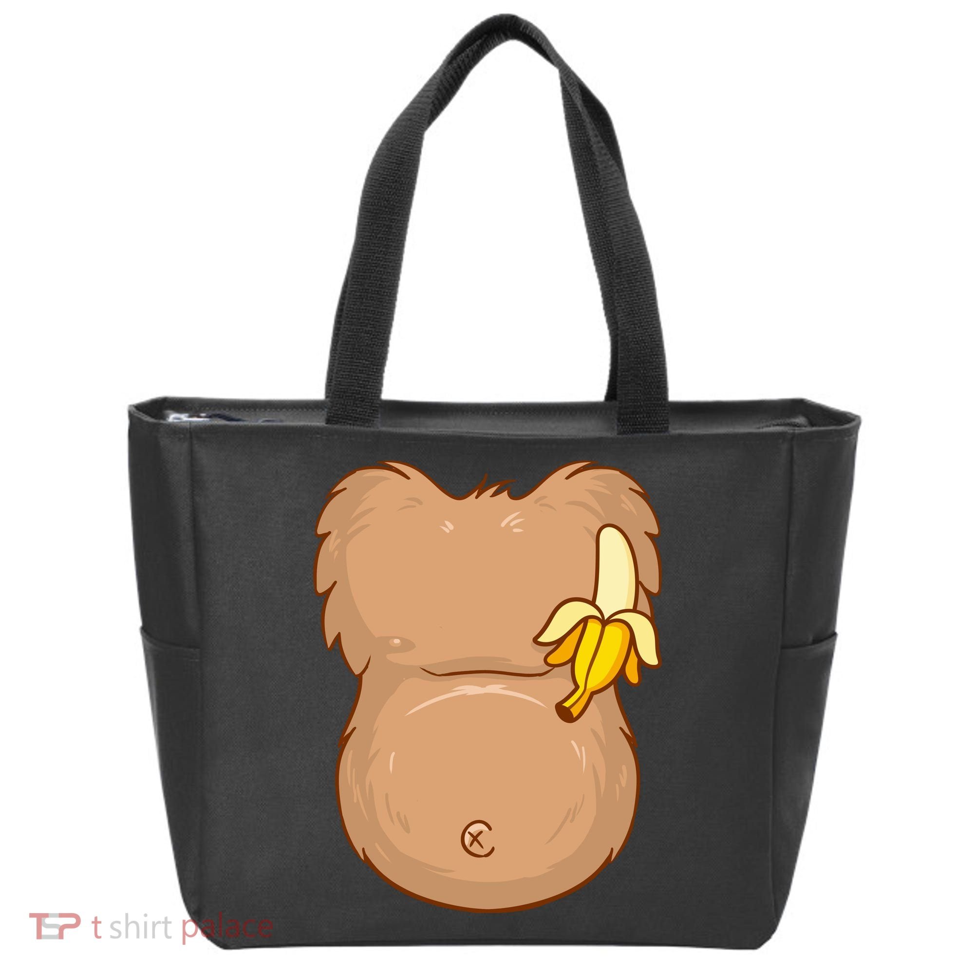 Monkey Ape Belly Costume Tote Bag