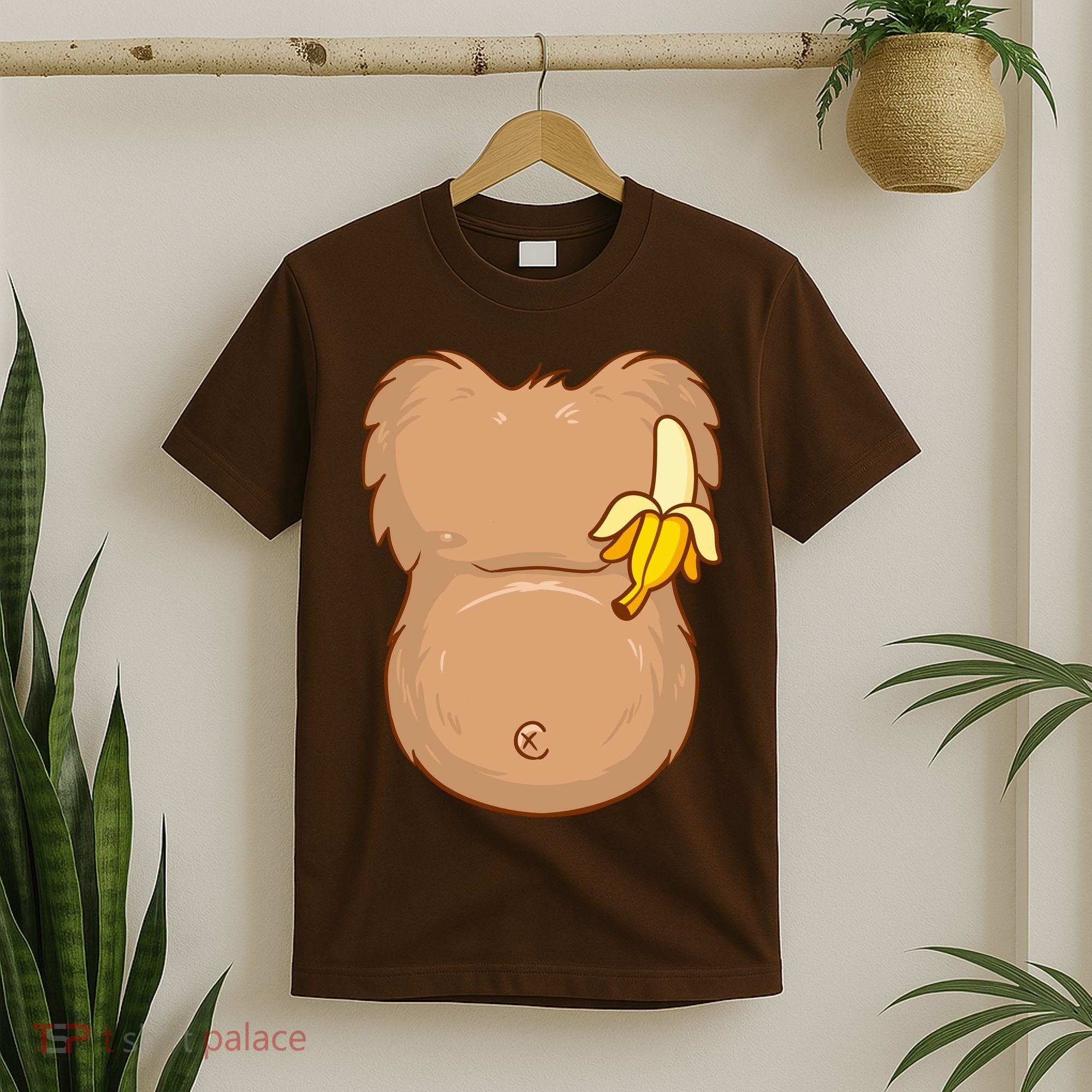 Monkey Ape Belly Costume T-Shirt