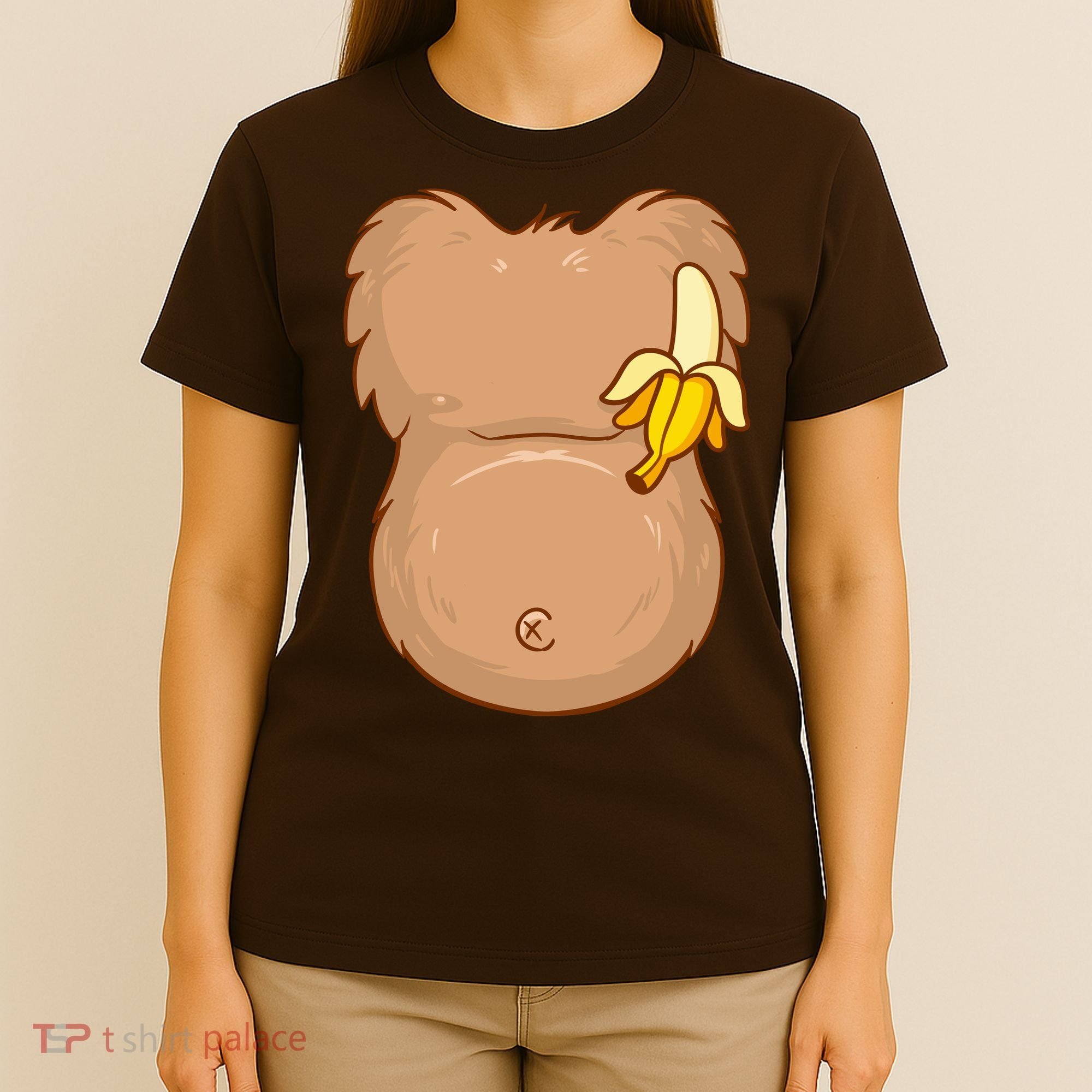 Monkey Ape Belly Costume T-Shirt