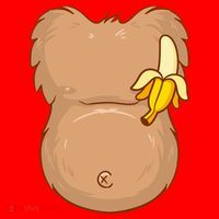 Monkey Ape Belly Costume Santa Hat thumb 1