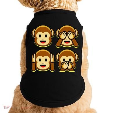 Monkey Emoji Smiley Face Doggie Tank