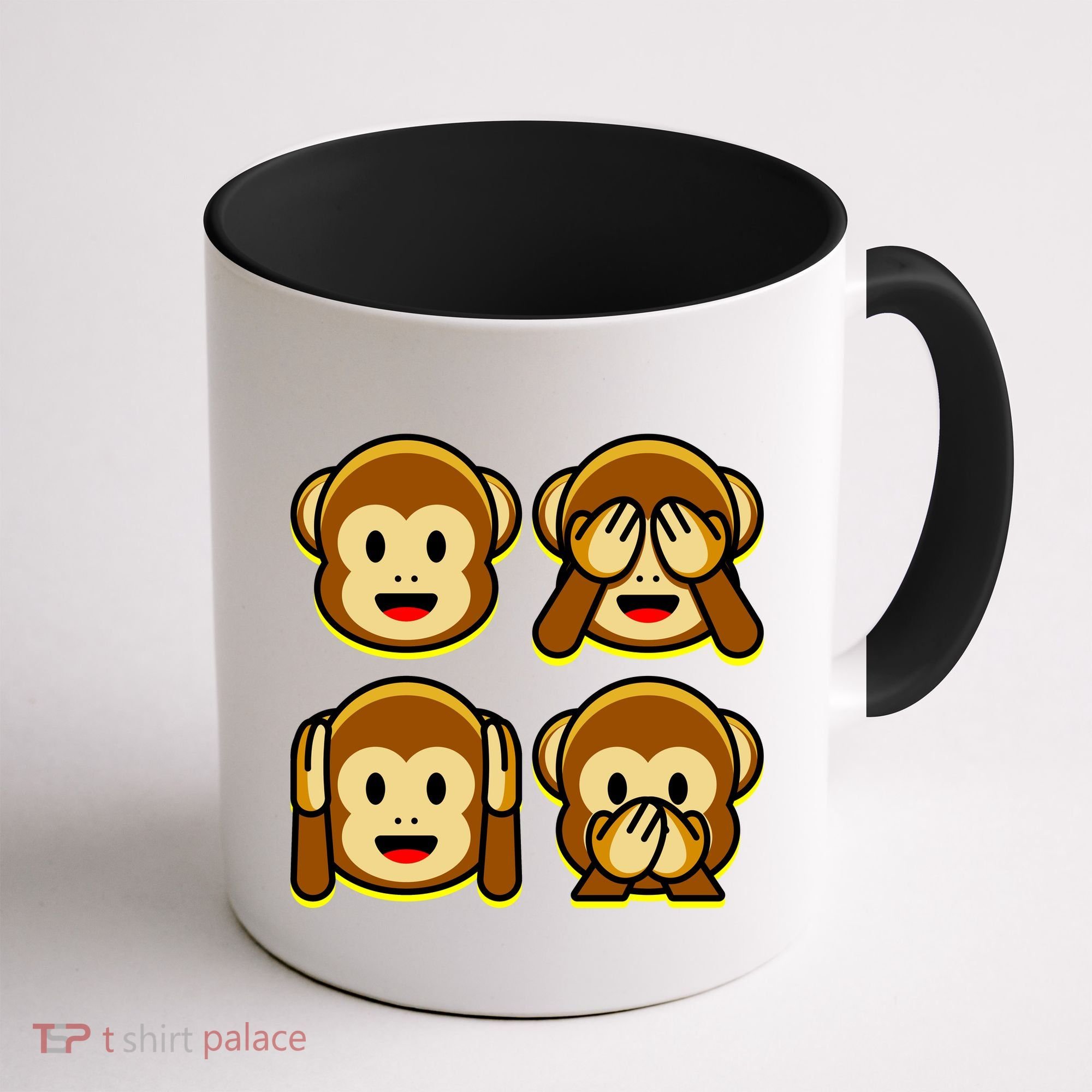 Monkey Emoji Smiley Face Coffee Mug