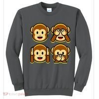 Monkey Emoji Smiley Face Sweatshirt thumb 0