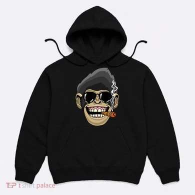 Monkey Smoking Cigar Hoodie