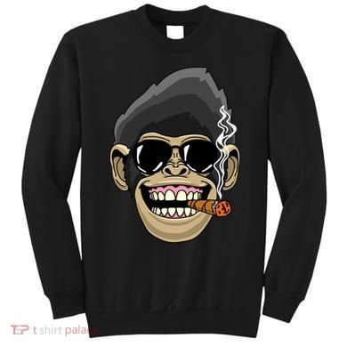 Monkey Smoking Cigar Sweatshirt