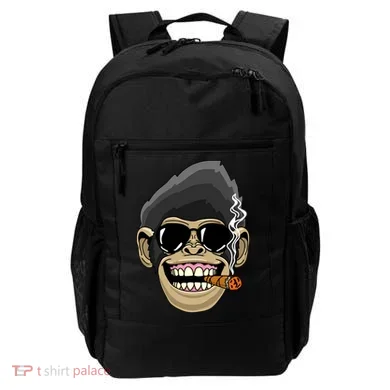 Monkey Smoking Cigar Backpack