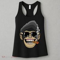 Monkey Smoking Cigar Women's Tank Top thumb 3